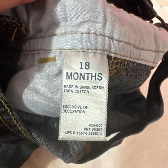 Oshkosh b gosh jean overalls - Picture 3 of 3